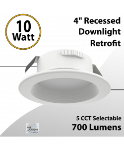 Recessed Downlight Retrofit 4"