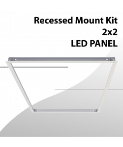 Recessed Mount Kit for 2x2 panel