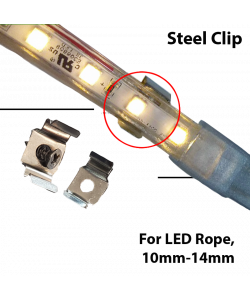 Rope Light Clip 10mm to 12.5mm 