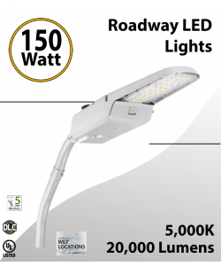 Roadway Light 150W light fixture 5000K 20000 Lm (LED)