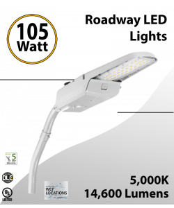 Roadway Light 105W light fixture 5000K 14600 Lm (LED)