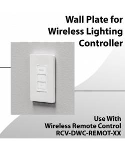 Wall Plate for Wireless Lighting