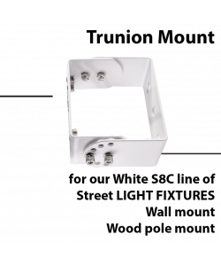 Trunion or Yoke mount for S8C series