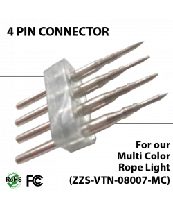 Connection Pin for multi color rope light (ZZS-RGB-08007-MC)