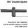 Double Spoke Bracket 180°