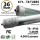 LED 8 Foot T8 Tube light 36 Watt 4000Lm 5000K IP40 Clear Lens ETL