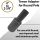 Light pole tenon reducer for 4" round pole to 2-3/8"