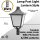 LED Post Light 30W 50W 60W LED Lantern Style 6596Lm 3000K 4000K 5000K Photocell