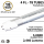 LED Tube light 18W 2460Lm, 5000K Frosted IP40 UL DLC Hybrid 1-2