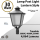 LED Post Light 30W LED Lantern Style 4064Lm 3000K 4000K 5000K ETL DLC