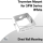 Trunnion Mount for SFW Series White 
