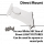 Direct mount for White S8C street light fixtures