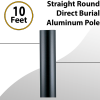 Direct Burial Light Post 10Ft Tall x 3 Inch 11G