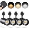 Track Lighting Head  CCT Selectable Black