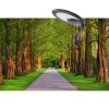 Solar Post Top Lamp Architectural 36Ah Battery 1800Lm Trail