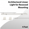 Architectural Linear Light for Recessed Mounting 4Ft