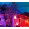 LED Outdoor Wall Sconce RGBW Backyard