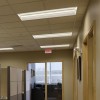 LED Troffer lights Ledradiant in hallways
