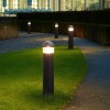 Garden with Boillard lights