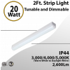 Tunable LED Linear Strip Dimmable - 20W & 3CCT 2600lm 