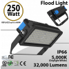 250W LED Floodlight 32000 Lm 5000K IP65 CE SAA UL