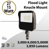 LED Flood Light 27W-15W 3850Lm