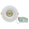 LED Gimbal Recessed Downlight 6" Front