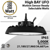 UFO Light LED High Bay 150/200/240W Motion Sensor Ready 21180/27960/34687Lm 5000K