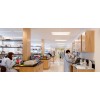 Troffer lights in medical space