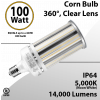 Led Corn Bulb 100W 14000 Lm 5000K IP64 E39