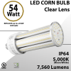 LED Corn Bulb Lamp 54W 7560Lm 5000K E39 IP64 UL
