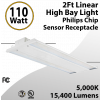 Linear High Bay 2Ft. Philips Chip 