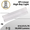 LED Linear High Bay 4Ft. Tunable