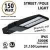 LED Street Light Parking Lot Light 21150 Lumens 5000K UL IP65