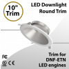 LED Downlight 10 inch Round Trim