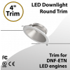 LED Downlight 4 inch Round Trim