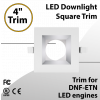 LED Downlight 4 Inch Square Trim