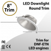 LED Downlight 8 inch Round Trim