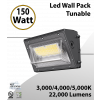 Led Wall Pack 150W Tunable CCT 3000/4000/5000 