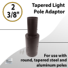 Tapered Light Pole Tenon Adapter