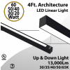 4FT Architectural LED Linear Light Up & Down 20/30/40/50/60W