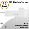 PIR Motion Sensor with Integrated Photocell