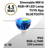 Dimmable 4.5W MR16 LED Lamp