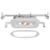 Recessed LED Emergency Light 3 Gimbal base