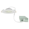 LED Gimbal Recessed Downlight 6" Side