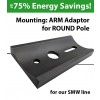 Mounting: Adaptor for Round pole for SMW series