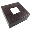 Square post base cover
