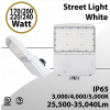 Street Light Finish White 170 to 240W - CCT 3/4/5000k Up to 35,040Lm