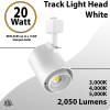 Track Lights White 20W LED 3 CCT adjustable 2050lm