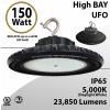 UFO LED Light High Bay 150W 23850 Lumen 5000K UL & DLC